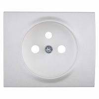 LEGRAND Galea Life Лицевая панель для розетки 2К+З жемчужный французский стандарт (771527 )