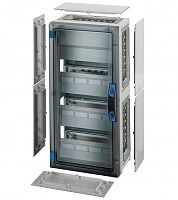 HENSEL Бокс 36 модулей прозрачные двери с боковыми панелями IP66 без PE-N 546х276х186 (FP 1315)