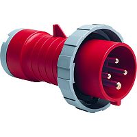 ABB Вилка кабельная 432P 9W 32А 3P +N+E IP 67 9ч  (CEW 432 P9W)  (2CMA166528R1000)
