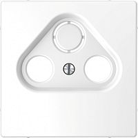 SCHNEIDER ELECTRIC Накладка центральная TV-розетки D-Life 2/3 отверстий белый лотос SD (MTN4123-6035)