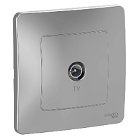 SCHNEIDER ELECTRIC BLANCA скрытой установки коннектор тв, алюминий (BLNTS000013)