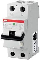 ABB Выключатель автоматический дифференциальный  (АВДТ) DS201 1п+N 16А 30мА С AC  (DS201 C16 AC30)  (2CSR255040R1164)