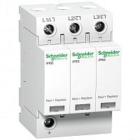 SCHNEIDER ELECTRIC УЗИП IPRD 40R 40 KA 460В 3П С ПЕРЕДАЧЕЙ СИГНАЛА И КАРТРИДЖАМИ (A9L40321)