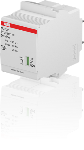 ABB УЗИП OVR T2 40-440s C QS картридж  (OVR T2 40-440s C Q)  (2CTB815704R5500)