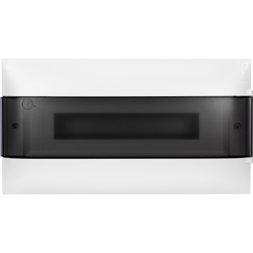 LEGRAND Practibox S Пластиковый щиток встраиваемый (в полые стены) 1X18 Дымчатая дверь (137576) фото 3