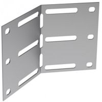 DKC Соединитель угловой H100мм цинк-ламельный  (аналог горячеоцинкованный) (UHH010HDZL)