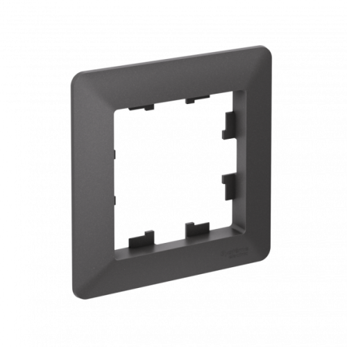 ATLASDESIGN AIR 1-постовая РАМКА, БАЗАЛЬТ (ATN221401)