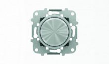 ABB Механизм электронного поворотного светорегулятора для люминесцентных ламп 700Вт 0/1-10 В 50мА SKY Moon кольцо хром  (8660.9 CR)  (2CLA866090A1401)