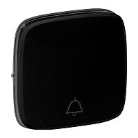 LEGRAND Valena ALLURE Лицевая панель для кнопочного выключателя символ Звонок антрацит (755018 )