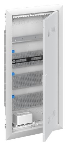 ABB Шкаф мультимедийный с дверью с вентиляционными отверстиями и DIN-рейкой UK640MV  (4 ряда)  (UK640MV)  (2CPX031392R9999)