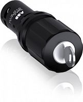 ABB Кнопка черная с опусканием при помощи ключа СЕ3К1-10В-11 (1SFA619502R1076)