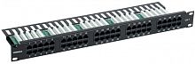 IEK Патч-панель телеф. 1U категории 3 RJ45 50 порт.  (Krone) GENERICA (PP50-1UC03U-K05-G)