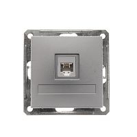 SCHNEIDER ELECTRIC W59 Розетка телеф. скр в/рамку мат хром (RSI-152T-5-86)