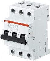 ABB Выключатель автоматический трехполюсный 80А С S203 6кА  (S203 C80)  (2CDS253001R0804)