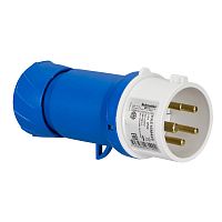 SCHNEIDER ELECTRIC КАБ ВИЛКА ВИНТ 16А 3P-N-E 200-250 IP44 (PKE16M425)