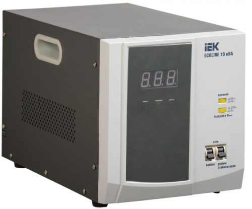 IEK Стабилизаторы напряжения ECOLINE переносные 10 (IVS26-1-10000)