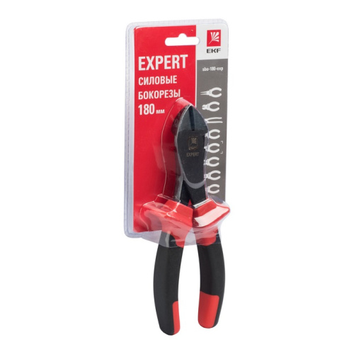 EKF Силовые бокорезы Expert 180 мм  PROxima (sbo-180-exp) фото 3