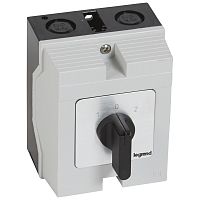 LEGRAND PR12 Переключатель кулачковый инверторный С 0 2Ф Бокс (027726 )