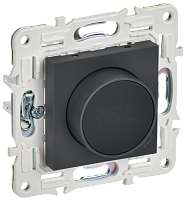 IEK SKANDY Термостат электронный с индикацией SK-T01G графит  (SK-RT11-K53)