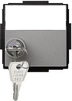 SIMON Накладка розетки с заземлением, Scudo, серый (2705041-063)