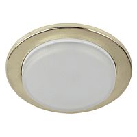 ЭРА Светильник под лампу Gx53 тонкий, 220V, 13W, золото KL70 GD   (Б0017644)