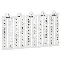 LEGRAND Viking Маркировка 6мм 1-100 вертикальная (039570 )