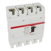 LEGRAND Выключатель автоматический DRX250 термомагнитный 250A 4П 18кА (027111 )