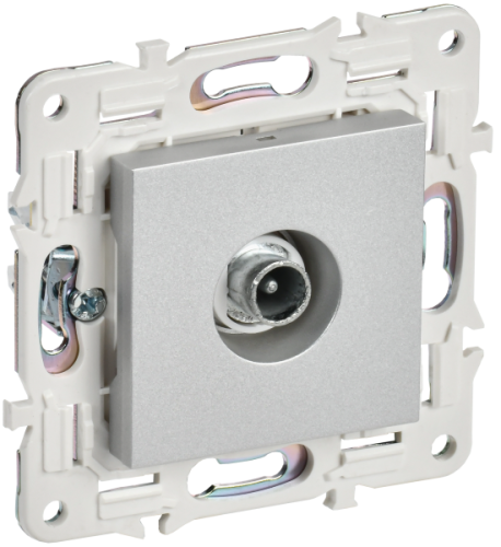 IEK SKANDY Розетка TV проходная SK-A17S серебряный (SK-A10-P-K23) IEK SKANDY Розетка TV проходная SK-A17S серебряный (SK-A10-P-K23)