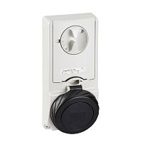 SCHNEIDER ELECTRIC ПАНЕЛЬНАЯ РОЗЕТКА UNIKA С ДЕРЖ ПРЕДОХР 32A 3P-E 480-500 IP65 (82198)