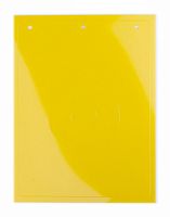 DKC Табличка полужесткая для маркировки кнопок аварийного останова. ПВХ. Желтая. (1 шт на 1 листе) (TAEM062Y)