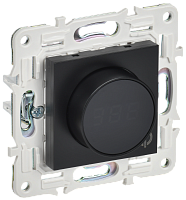 IEK SKANDY Термостат электронный с индикацией SK-T01Bl черный  (SK-RT11-K02)