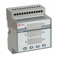 EKF Вольтметр VM-DG33 цифровой на DIN трехфазный (vm-dg33)