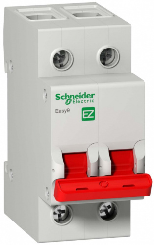 SCHNEIDER ELECTRIC Выключатель нагрузки EASY 9 2П 125А (EZ9S16292)
