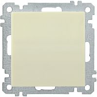 IEK ВС10-1-0-Б Выключатель одноклавишный 10А BOLERO кремовый IEK  (EVB10-K33-10)