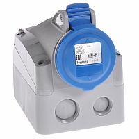 LEGRAND Розетка накладная 16А 3К+З 230В IP44 (555155 )