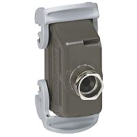 LEGRAND Накладная розетка с блокировкой,500В, 16А 10К+З (053143 )