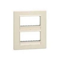 SIMON Рамка 4 поста. 8 мод. Сл.к. (27851-32)