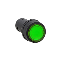 EKF Кнопка SW2C-10D с подсветкой зеленая NO 24В PROxima (sw2c-md-g-24)