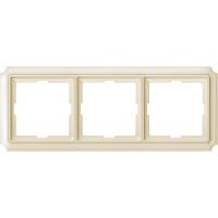 SCHNEIDER ELECTRIC Antik Рамка 3 поста бежевая (MTN483344)