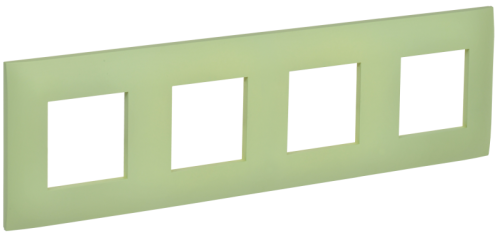 IEK SKANDY Рамка 4-местная SK-F04M мятный  (SK-M42-K06)