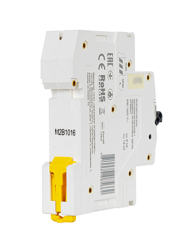 IEK ARMAT Выключатель автоматический однополюсный B 10А M06N (AR-M06N-1-B010) фото 6