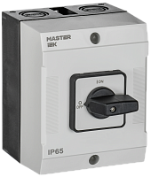 IEK Переключатель кулачковый в боксе стандартная рукоятка 80А схема 10 (MI-CS20-080-010)