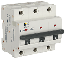 IEK ARMAT Автоматический выключатель M10H 3P B 100A  (AR-M10H-3-B100)