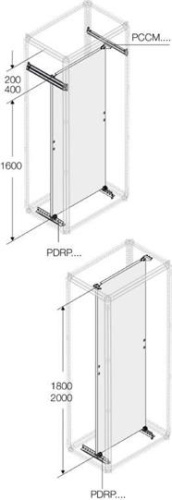 ABB Профиль гальв.для каб.секц. D=300мм (2шт) (1STQ007745A0000)