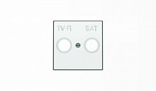 ABB Накладка для TV-R-SAT розетки SKY альпийский белый  (8550.1 BL)  (2CLA855010A1101)