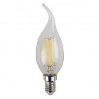 ЭРА Лампа светодиодная филаментная F-LED BXS-5W-840-E14  (филамент, свеча на ветру, 5Вт, нейтр, E14  (10/ (Б0043448) ЭРА Лампа светодиодная филаментная F-LED BXS-5W-840-E14  (филамент, свеча на ветру, 5Вт, нейтр, E14  (10/ (Б0043448)