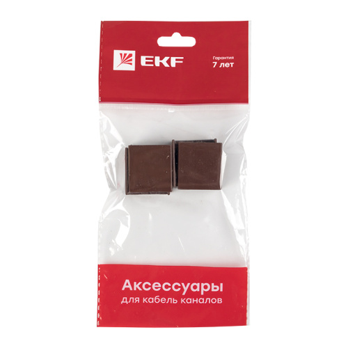 EKF Соединитель (25х16) (4 шт) Plast под темное дерево (cond-25-16x4) фото 2 EKF Соединитель (25х16) (4 шт) Plast под темное дерево (cond-25-16x4) фото 2