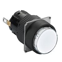 SCHNEIDER ELECTRIC Лампа сигнальная круглая LED 24В белая (XB6EAV1BP)