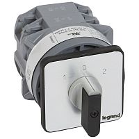 LEGRAND Pr63 Переключатель кулачковый инверторный С 0 2Ф монтаж на винт (027456 )