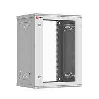 EKF Шкаф телекоммуникационный настенный разборный 15U  (600х450) дверь стекло, Astra A серия  Basic (ITB15G450D)